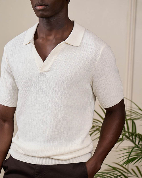 Polo tricot Gérald - MISE AU GREEN - 1