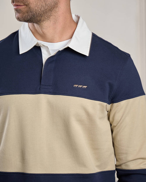 Polo Rugby color block - MISE AU GREEN - 2