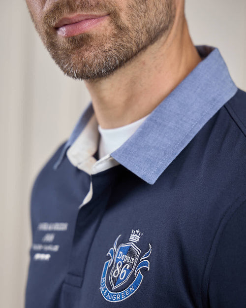 Polo Rugby avec blason - MISE AU GREEN - 2