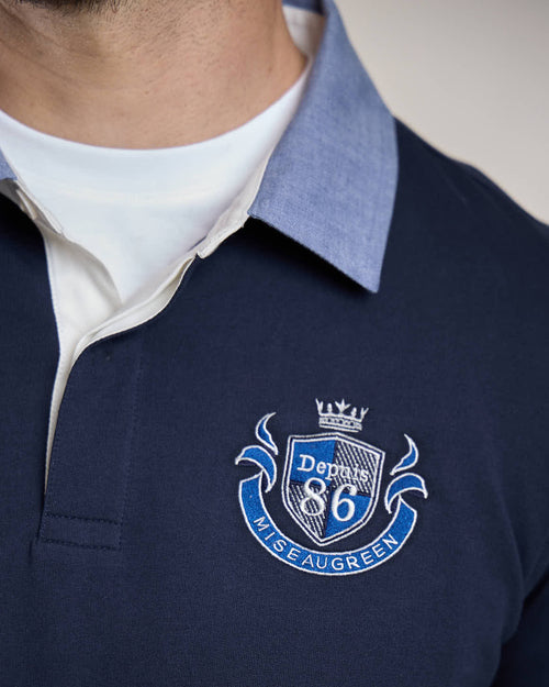 Polo Rugby avec blason - MISE AU GREEN - 4