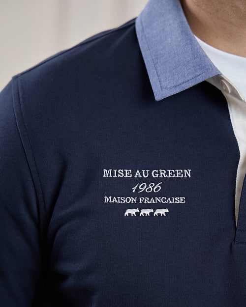 Polo Rugby avec blason - MISE AU GREEN - 5