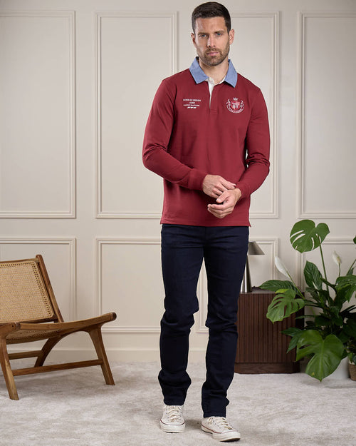 Polo Rugby avec blason - MISE AU GREEN - 6
