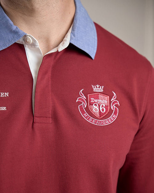 Polo Rugby avec blason - MISE AU GREEN - 3