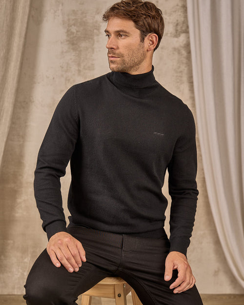 Pull col roulé - MISE AU GREEN - 1