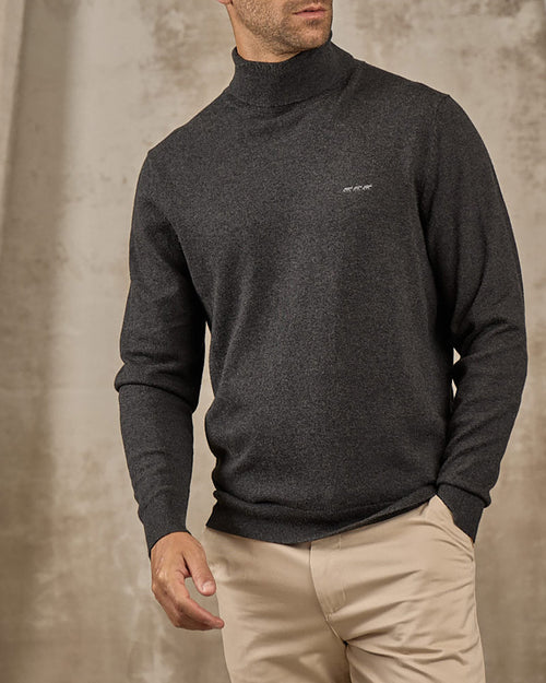 Pull col roulé - MISE AU GREEN - 1
