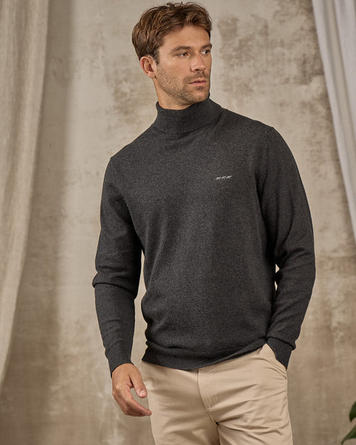 Pull col roulé - MISE AU GREEN - 1