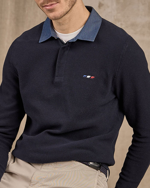 Pull col polo - MISE AU GREEN - 1