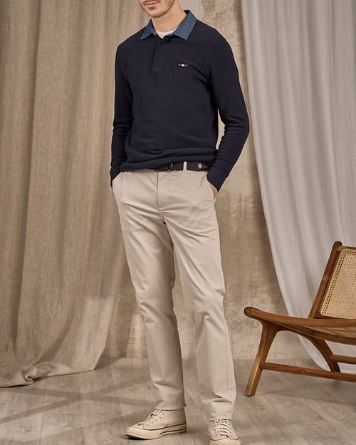 Pull col polo - MISE AU GREEN - 3