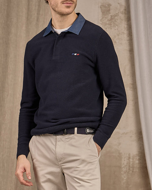 Pull col polo - MISE AU GREEN - 4