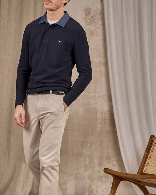 Pull col polo - MISE AU GREEN - 5