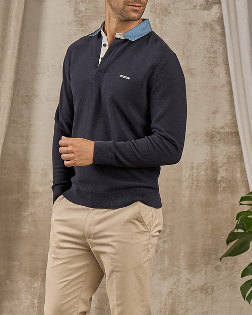 Pull col polo - MISE AU GREEN - 1