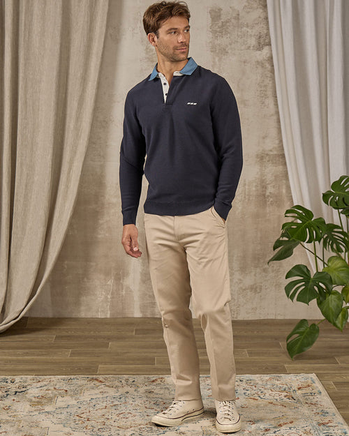 Pull col polo - MISE AU GREEN - 4