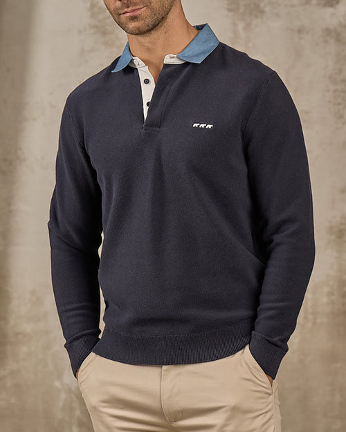 Pull col polo - MISE AU GREEN - 5