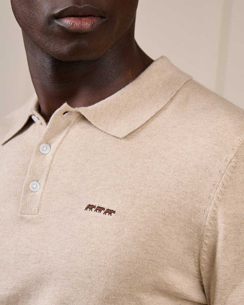 Pull col polo Gaspar - MISE AU GREEN - 2