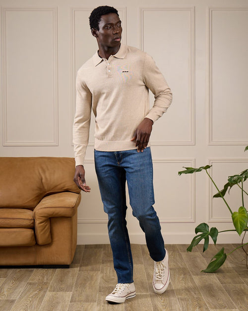 Pull col polo Gaspar - MISE AU GREEN - 6