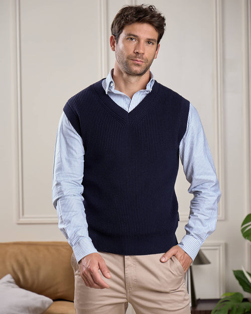 Pull sans manches Gilles - MISE AU GREEN - 1