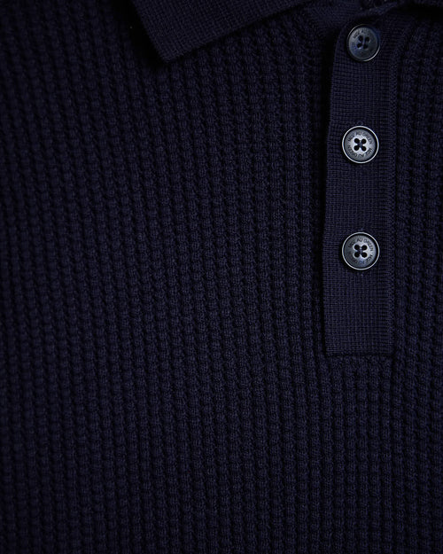 Pull maille gaufrée Guilem - MISE AU GREEN - 3