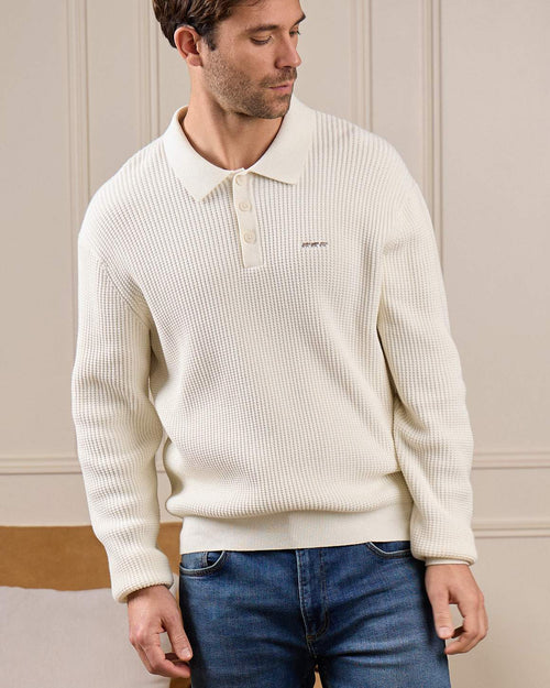 Pull col polo Guilem - MISE AU GREEN - 1