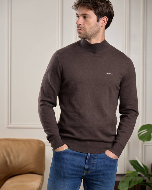 Pull col montant - MISE AU GREEN - 1