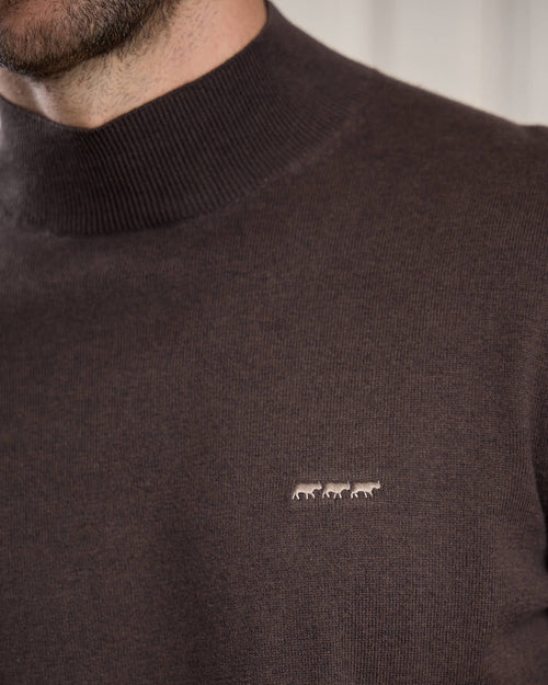 Pull col montant - MISE AU GREEN - 6