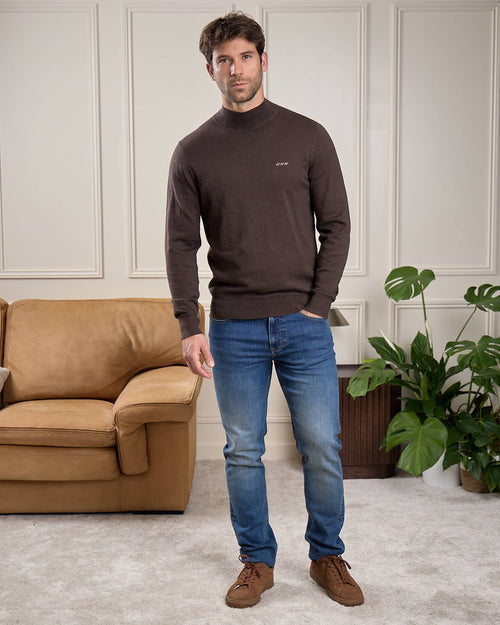 Pull col montant - MISE AU GREEN - 8