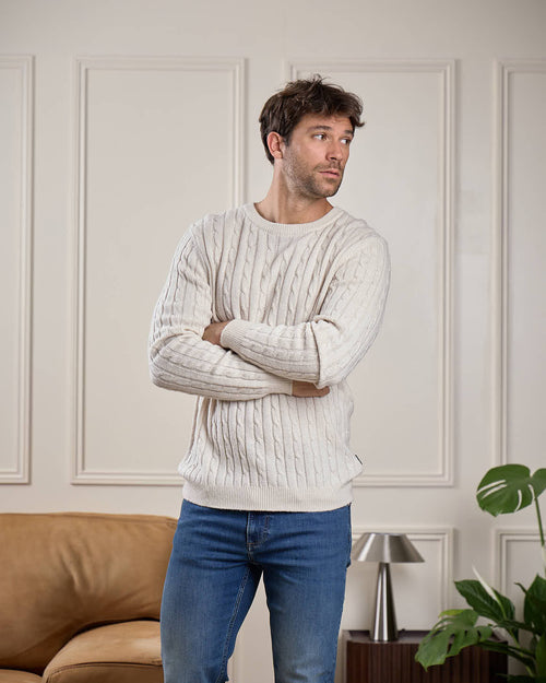 Pull torsadé Hector - MISE AU GREEN - 7