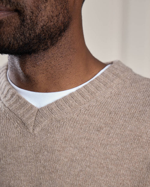 Pull Hervit col V - MISE AU GREEN - 2