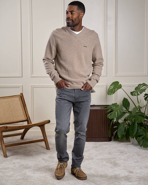 Pull Hervit col V - MISE AU GREEN - 8