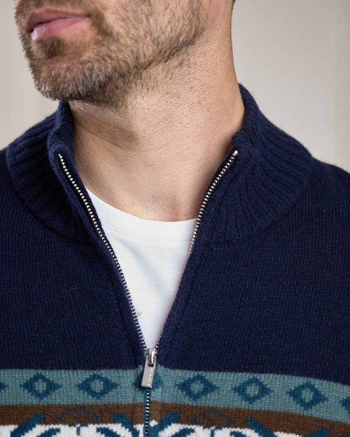 Pull Jacquard norvégien - MISE AU GREEN - 2