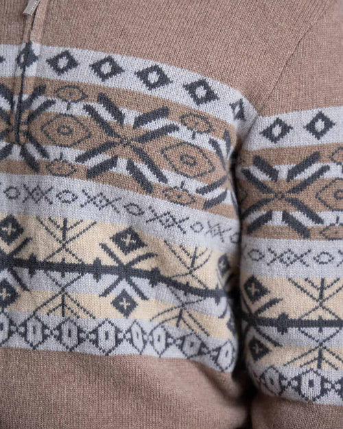 Pull Jacquard norvégien - MISE AU GREEN - 3