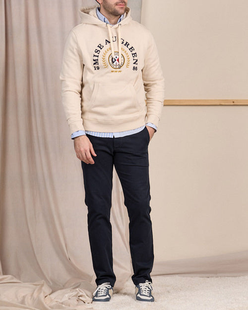 Sweat hoodie blason - MISE AU GREEN - 3