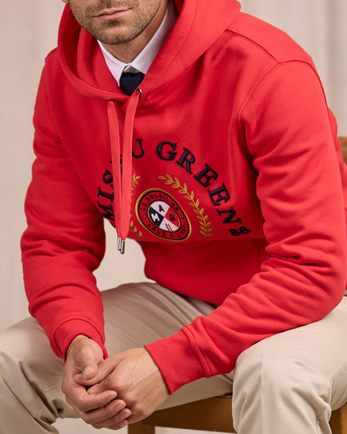 Sweat hoodie blason - MISE AU GREEN - 1