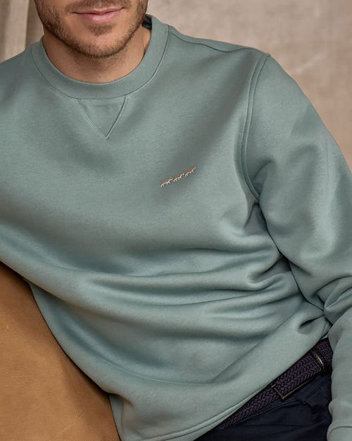 Sweat col rond - MISE AU GREEN - 1