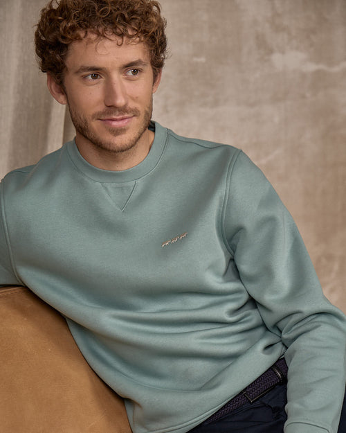 Sweat col rond - MISE AU GREEN - 1