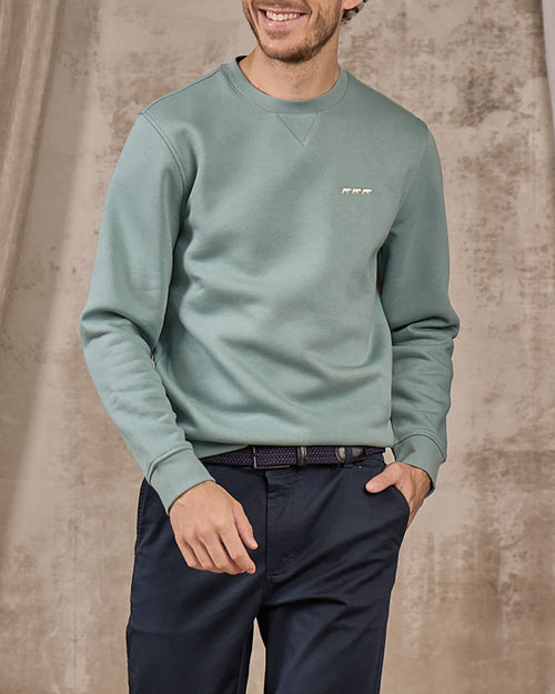 Sweat col rond - MISE AU GREEN - 2