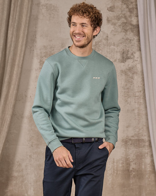 Sweat col rond - MISE AU GREEN - 2