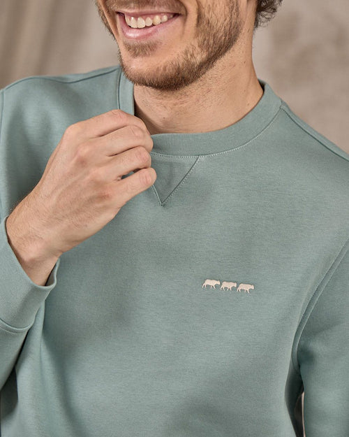 Sweat col rond - MISE AU GREEN - 3