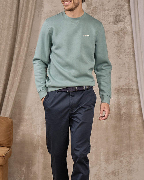 Sweat col rond - MISE AU GREEN - 4
