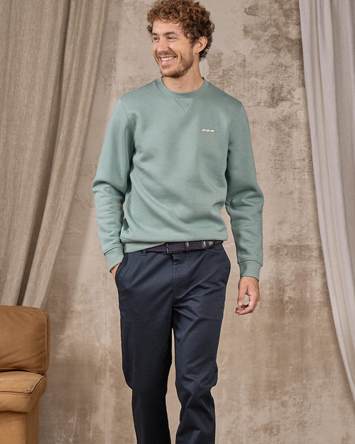 Sweat col rond - MISE AU GREEN - 4