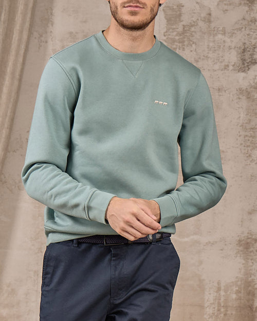 Sweat col rond - MISE AU GREEN - 5