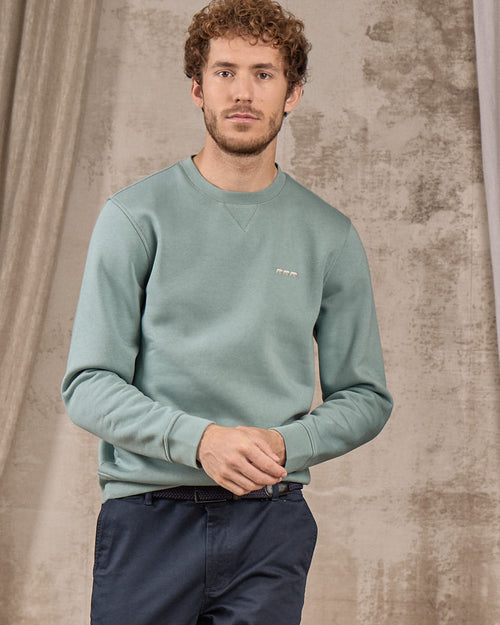 Sweat col rond - MISE AU GREEN - 5
