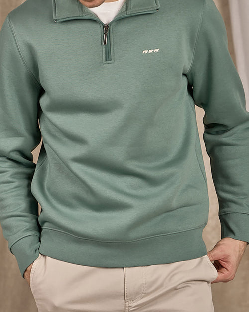 Sweat col camionneur - MISE AU GREEN - 7
