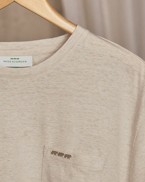 T-shirt poche poitrine - MISE AU GREEN - 2