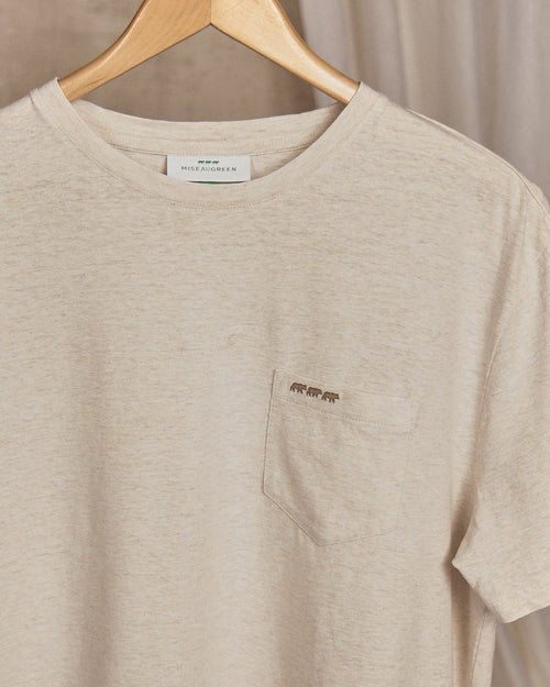 T-shirt poche poitrine - MISE AU GREEN - 3