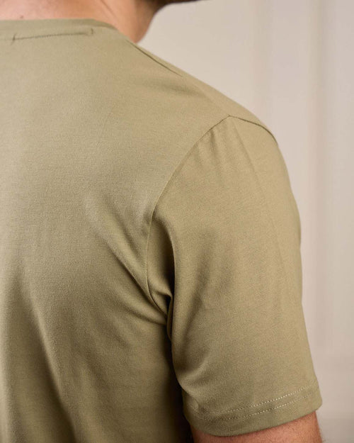 T-shirt col tunisien - MISE AU GREEN - 4