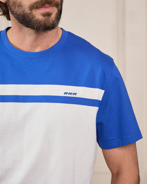 T-shirt colorblock - MISE AU GREEN - 4