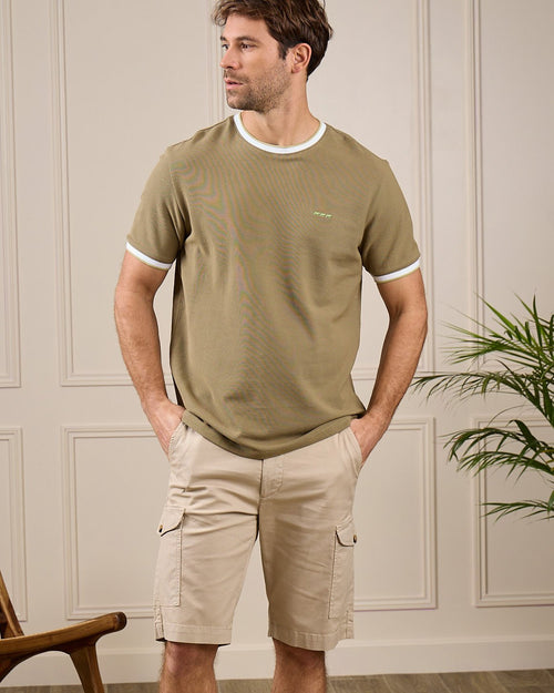 T-shirt piqué George - MISE AU GREEN - 3