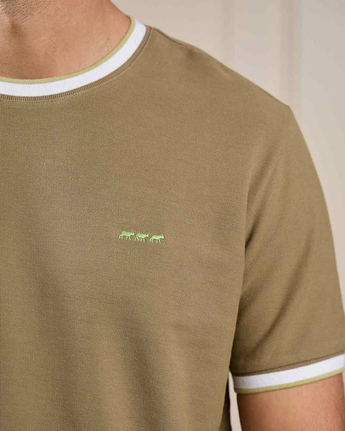 T-shirt piqué George - MISE AU GREEN - 4