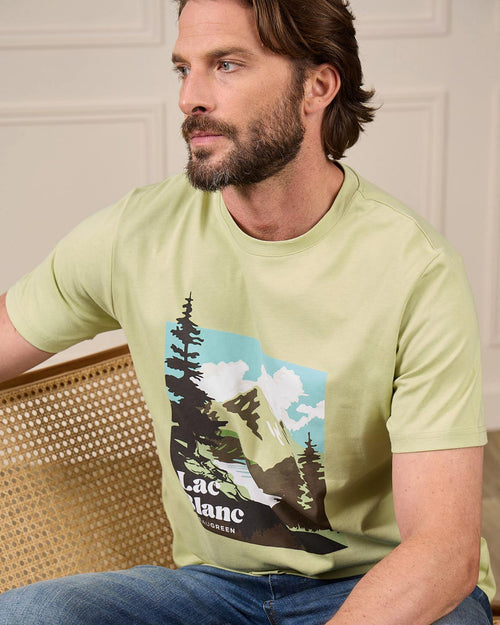 T-shirt Lac Blanc - MISE AU GREEN - 1
