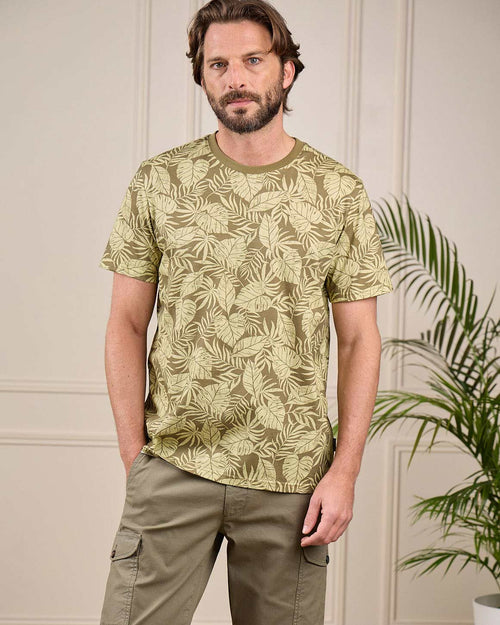 T-shirt palmiers Giulio - MISE AU GREEN - 2